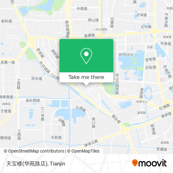 天宝楼(华苑路店) map