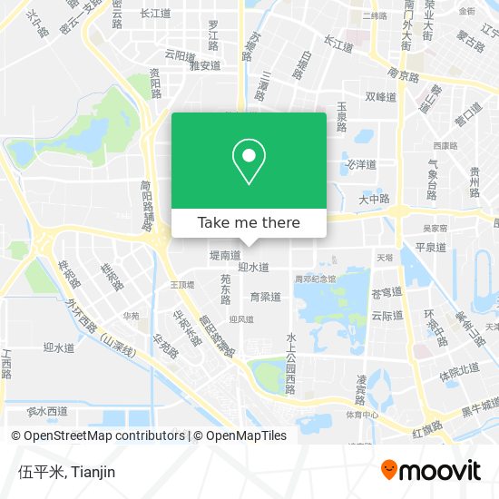 伍平米 map
