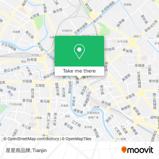 星星雨品牌 map