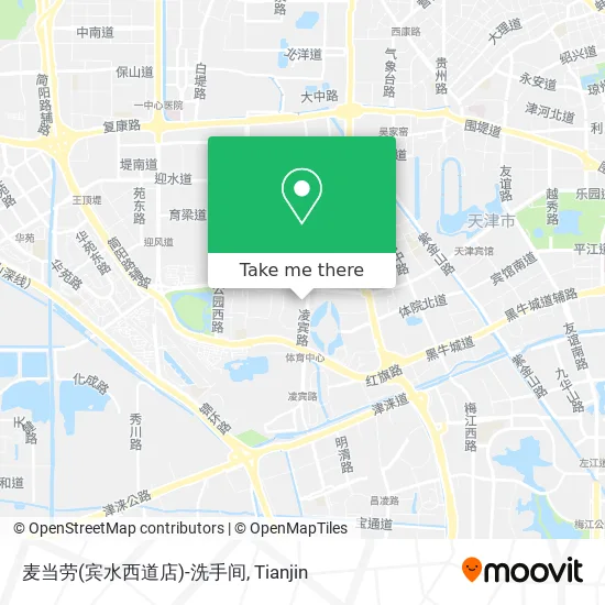 麦当劳(宾水西道店)-洗手间 map