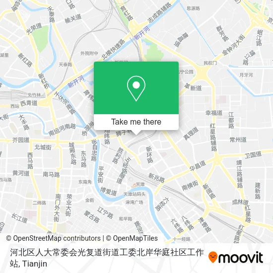 河北区人大常委会光复道街道工委北岸华庭社区工作站 map