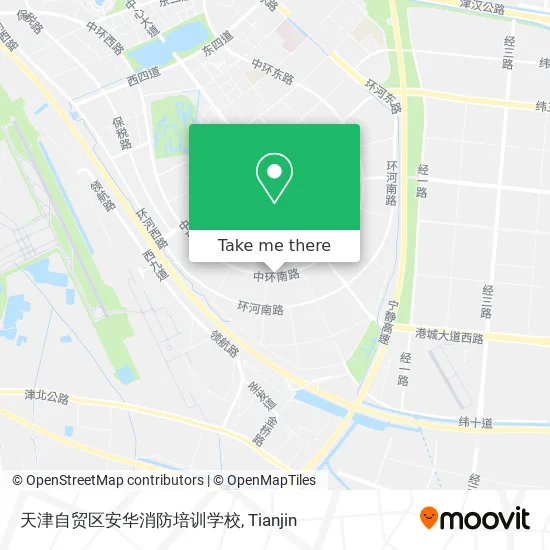 天津自贸区安华消防培训学校 map