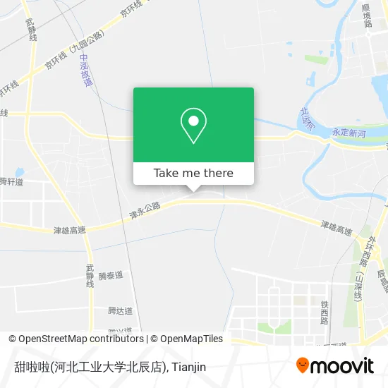 甜啦啦(河北工业大学北辰店) map