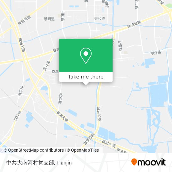 中共大南河村党支部 map