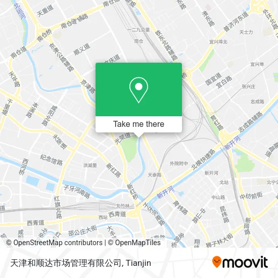 天津和顺达市场管理有限公司 map