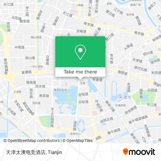 天津太澳电竞酒店 map
