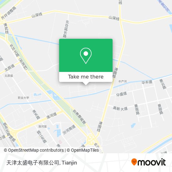 天津太盛电子有限公司 map
