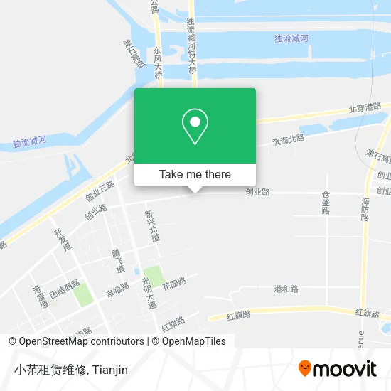 小范租赁维修 map