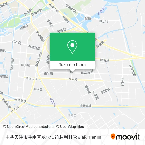 中共天津市津南区咸水沽镇胜利村党支部 map