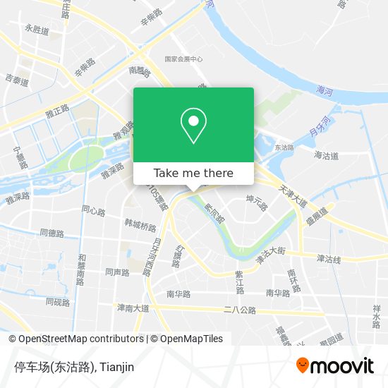 停车场(东沽路) map