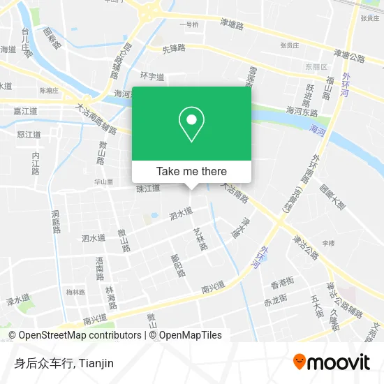 身后众车行 map
