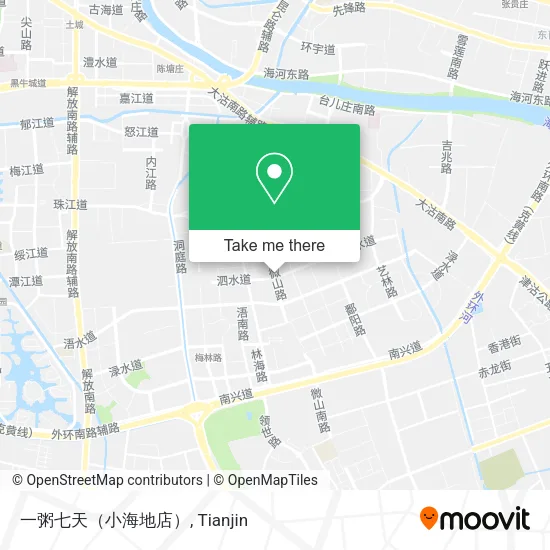 一粥七天（小海地店） map