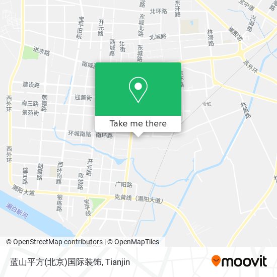 蓝山平方(北京)国际装饰 map