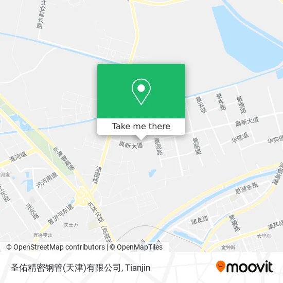 圣佑精密钢管(天津)有限公司 map