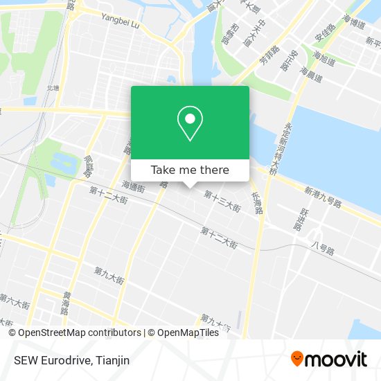 SEW Eurodrive map