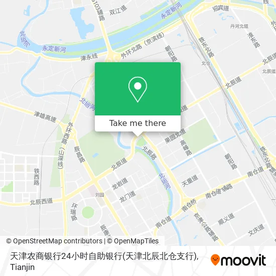 天津农商银行24小时自助银行(天津北辰北仓支行) map