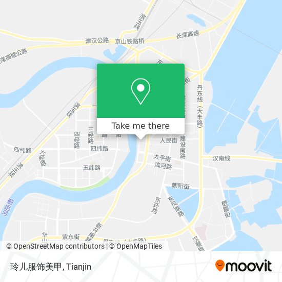 玲儿服饰美甲 map