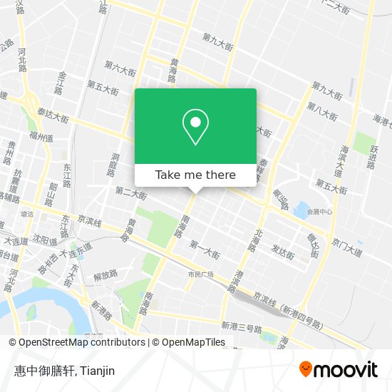 惠中御膳轩 map
