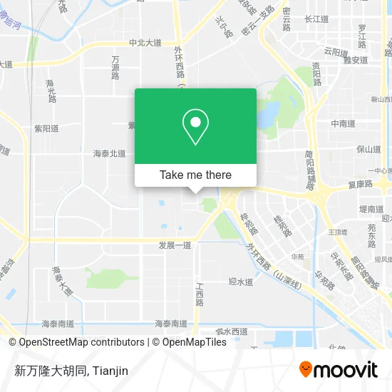 新万隆大胡同 map