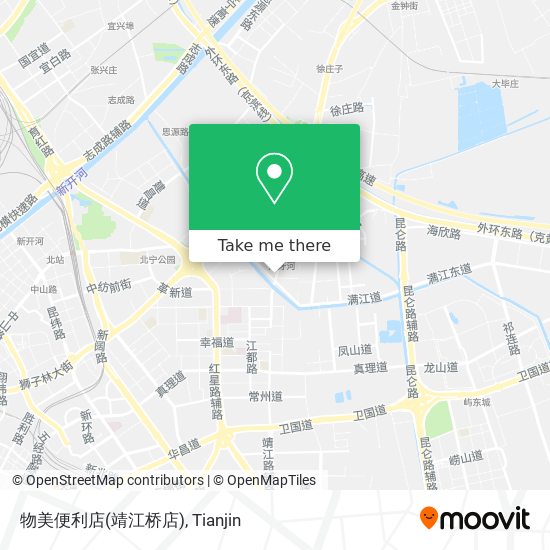 物美便利店(靖江桥店) map