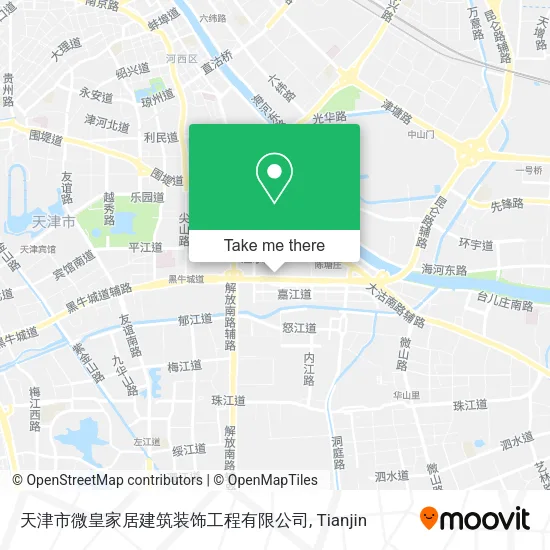 天津市微皇家居建筑装饰工程有限公司 map