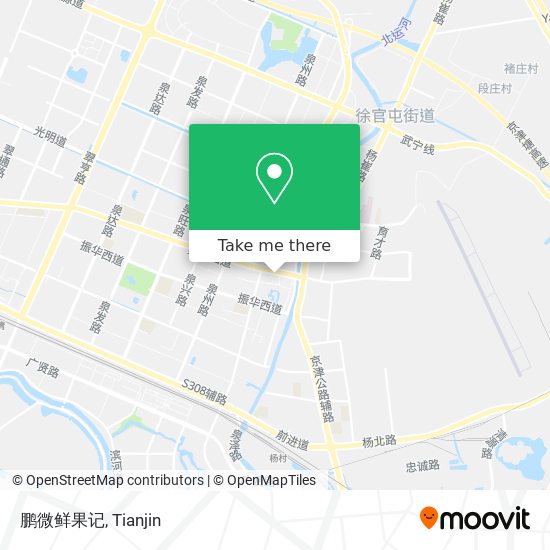 鹏微鲜果记 map