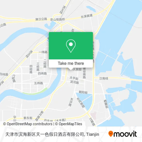 天津市滨海新区天一色假日酒店有限公司 map