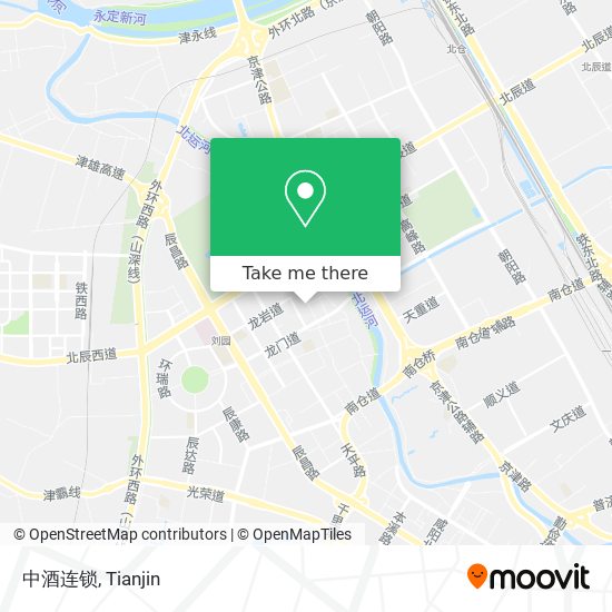 中酒连锁 map