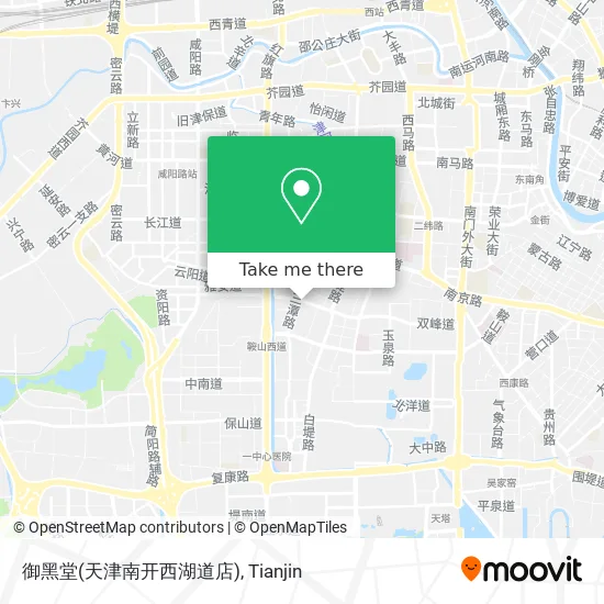 御黑堂(天津南开西湖道店) map
