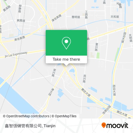 鑫智强钢管有限公司 map