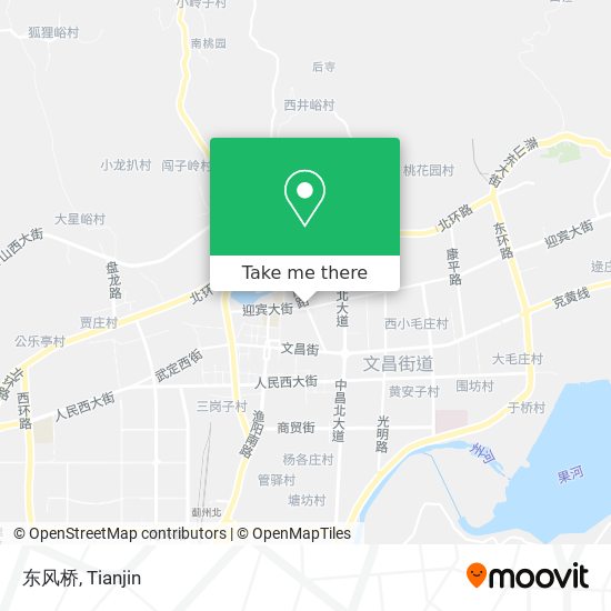 东风桥 map