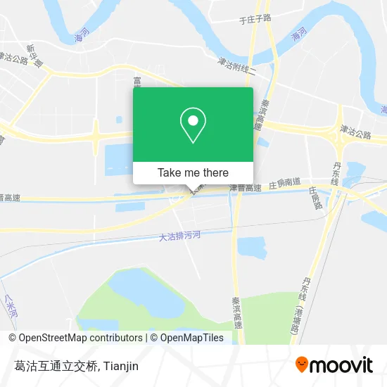 葛沽互通立交桥 map