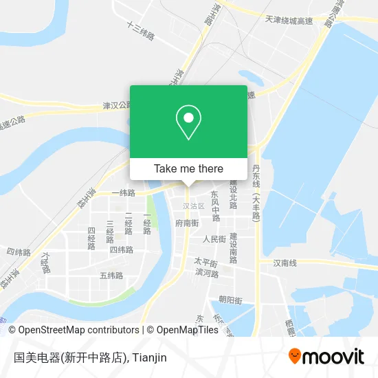国美电器(新开中路店) map