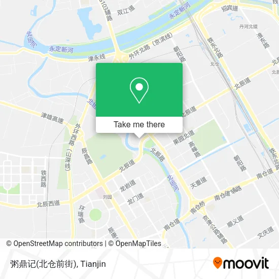 粥鼎记(北仓前街) map