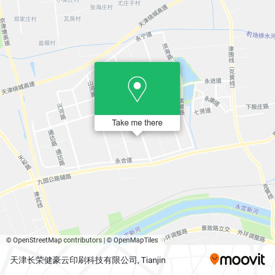 天津长荣健豪云印刷科技有限公司 map