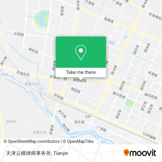 天津云樯律师事务所 map