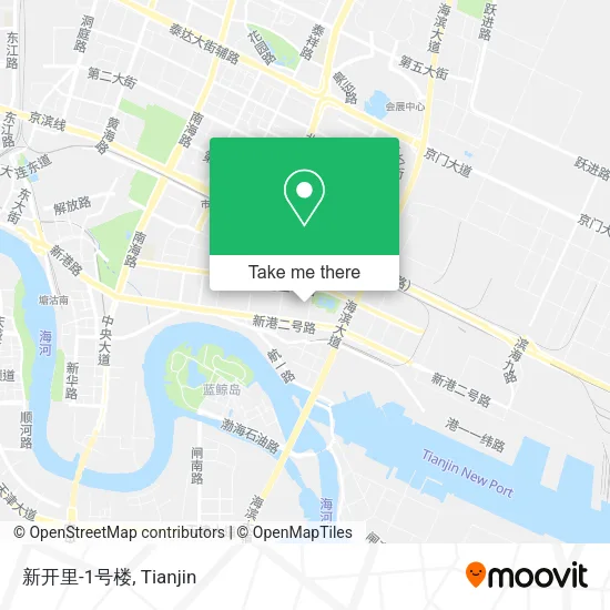 新开里-1号楼 map