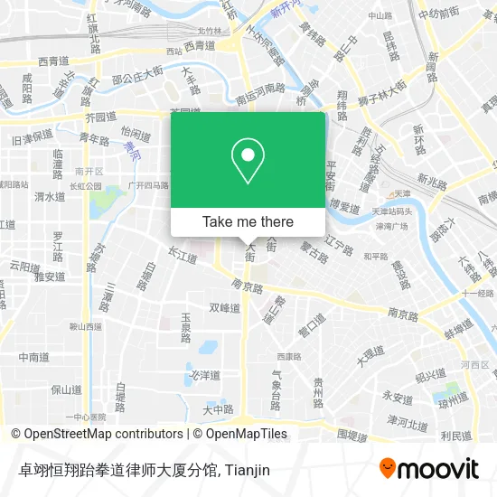卓翊恒翔跆拳道律师大厦分馆 map