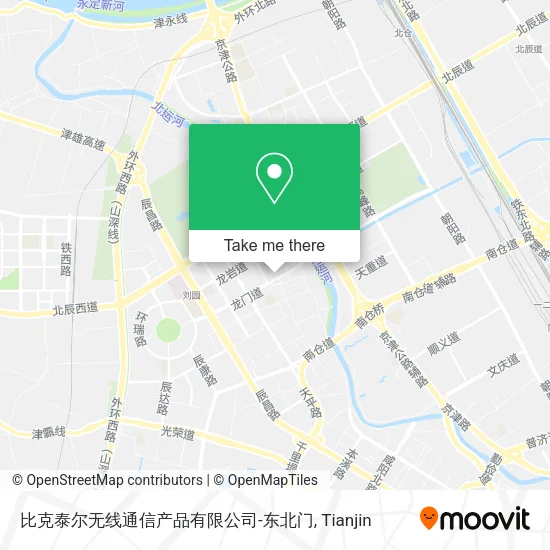 比克泰尔无线通信产品有限公司-东北门 map