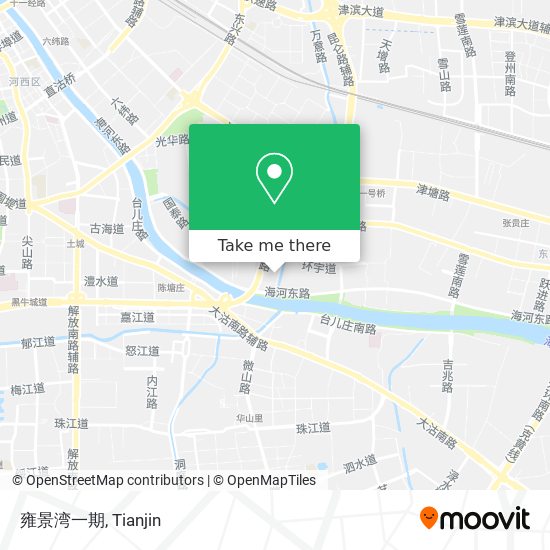 雍景湾一期 map