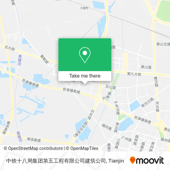 中铁十八局集团第五工程有限公司建筑公司 map