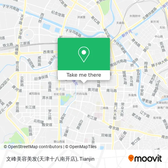 文峰美容美发(天津十八南开店) map