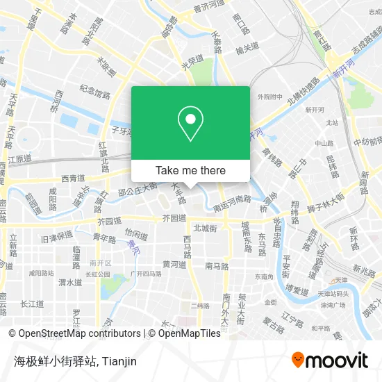 海极鲜小街驿站 map