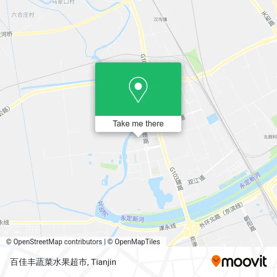 百佳丰蔬菜水果超市 map