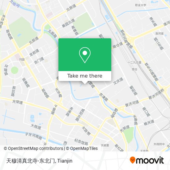 天穆清真北寺-东北门 map