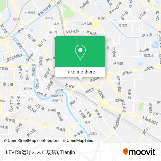 LEVI’S(远洋未来广场店) map