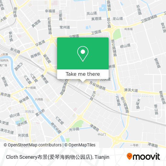 Cloth Scenery布景(爱琴海购物公园店) map