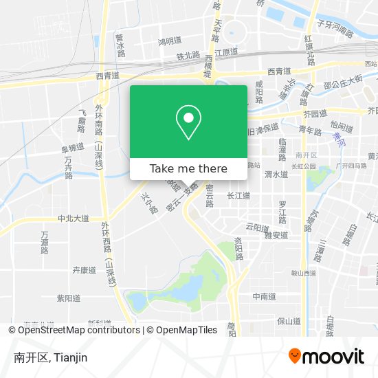 南开区 map