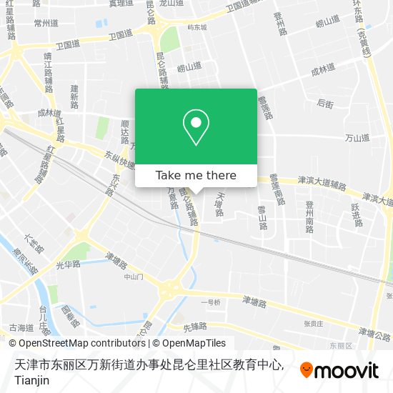 天津市东丽区万新街道办事处昆仑里社区教育中心 map