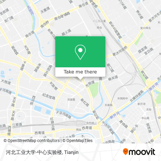 河北工业大学-中心实验楼 map